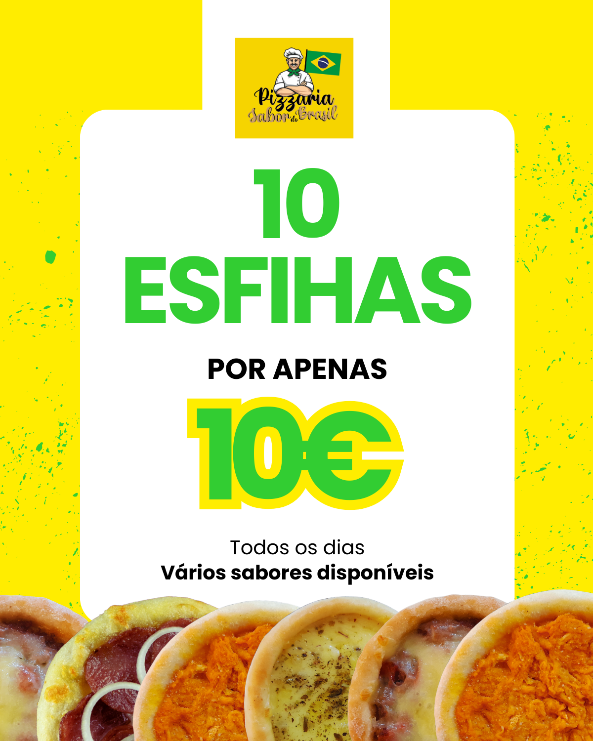 promoção de esfihas