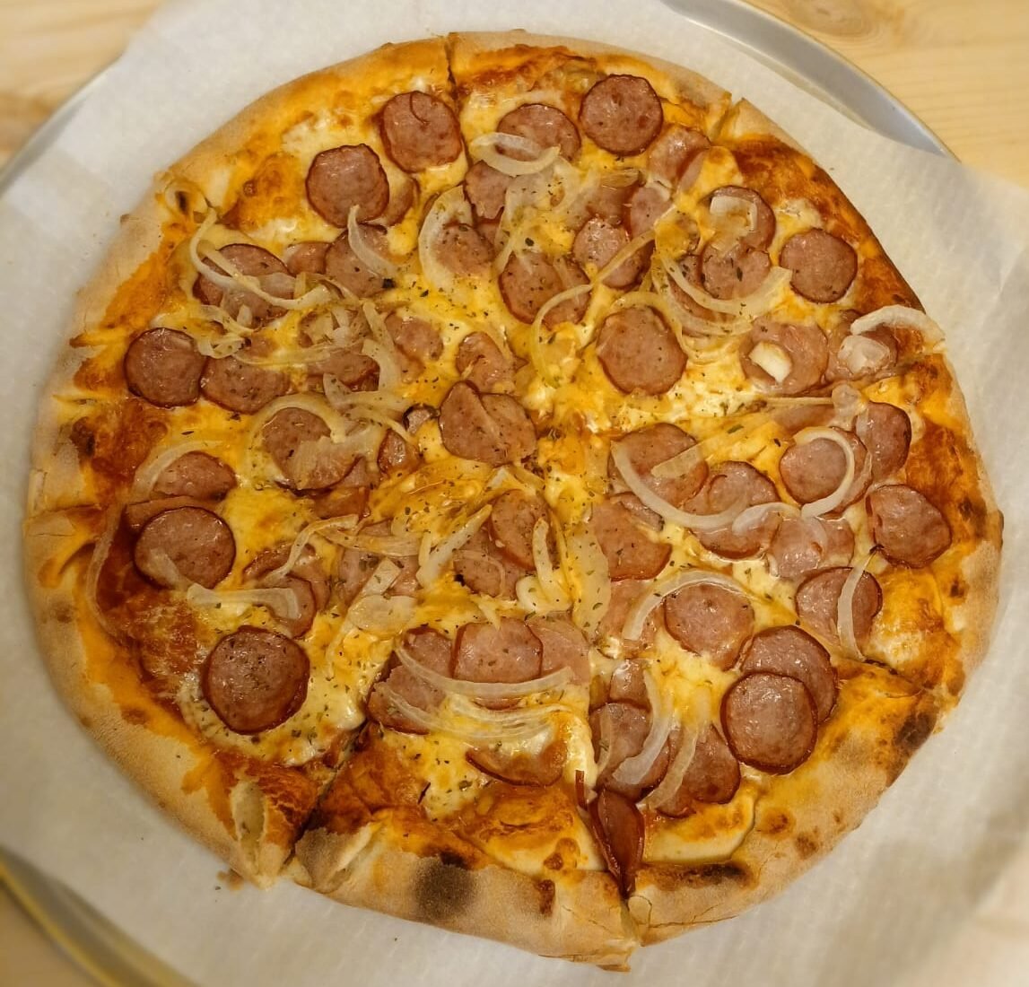 pizza de calabresa