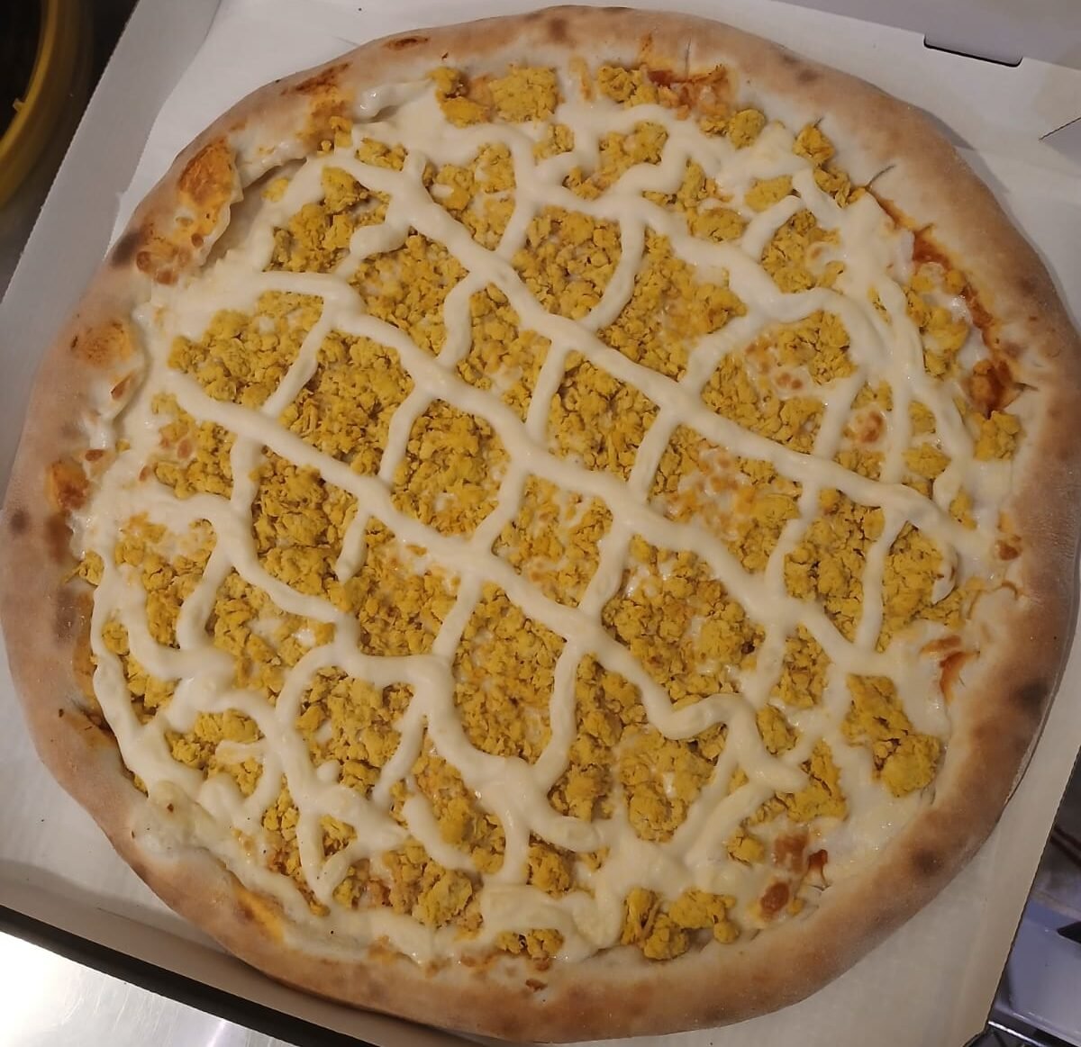 pizza de frango com catupiry