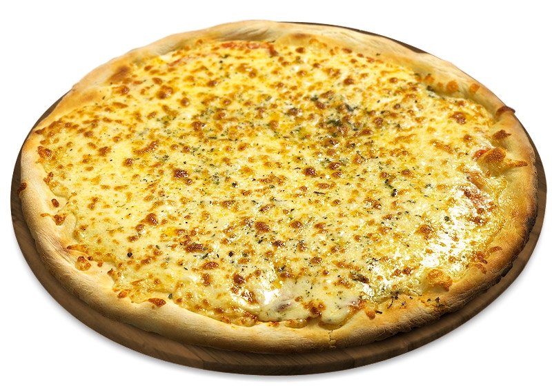 pizza de mozzarella