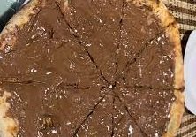 pizza de nutella